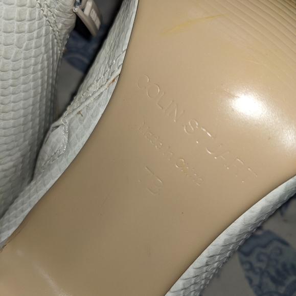 Summer Sale ☀️ Snakeskin patterned zip-up booties - Picture 5 of 6